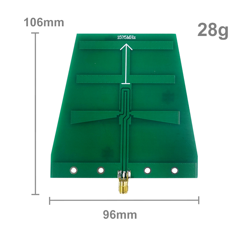 1.5G 55° 11dBi單極化板線路pcb板對(duì)數(shù)周期定向天線